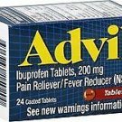Combo 2 Packs of Advil Pain/fever Reducer Tablets - 2 Packs of 24 Tablets (...