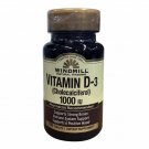Windmill Natural Vitamins Vitamin D-3 Cholecalciferol 1000IU Dietary...