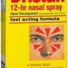 Dristan 12-Hour Nasal Spray 0.50 oz (Bulk Pack of 4)