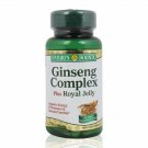 Nature's Bounty Ginseng Complex Herbal Health Capsules 75 ea ( Bulk Pack of 3)