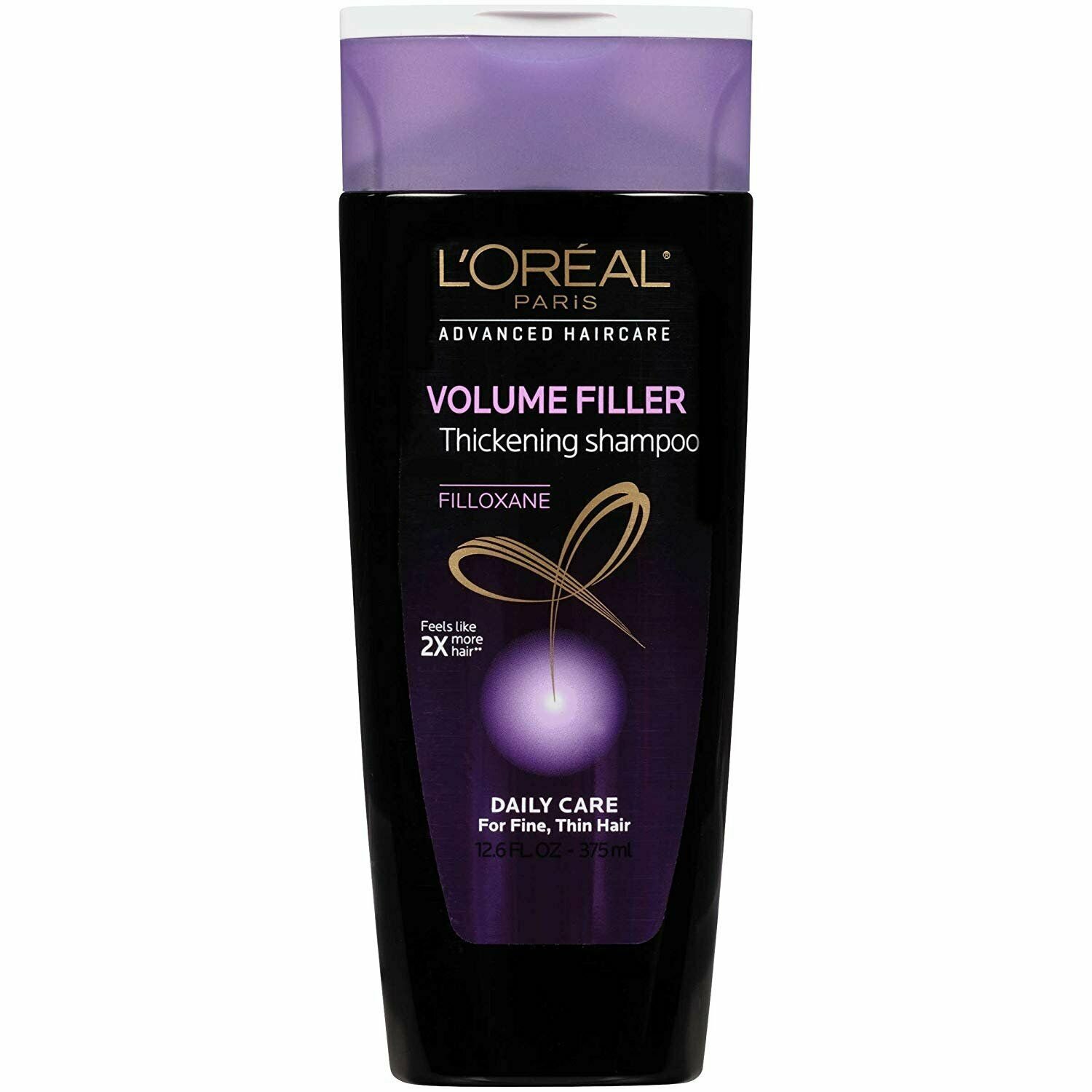 L'Oreal Paris Volume Filler Thickening Shampoo Advanced Haircare, 12.6oz, 3 Pack