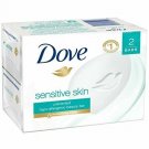 Dove Sensitive Skin Unscented Hypo-Allergenic Beauty Bar 4 oz, 2 ea (Bulk Pack of 24)