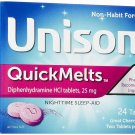 Unisom Sleep Melts Size 24ct Unisom Sleepmelts