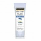 Neutrogena Ultra Sheer Dry-Touch Sunscreen SPF 70 3 oz (Bulk Pack of 6)