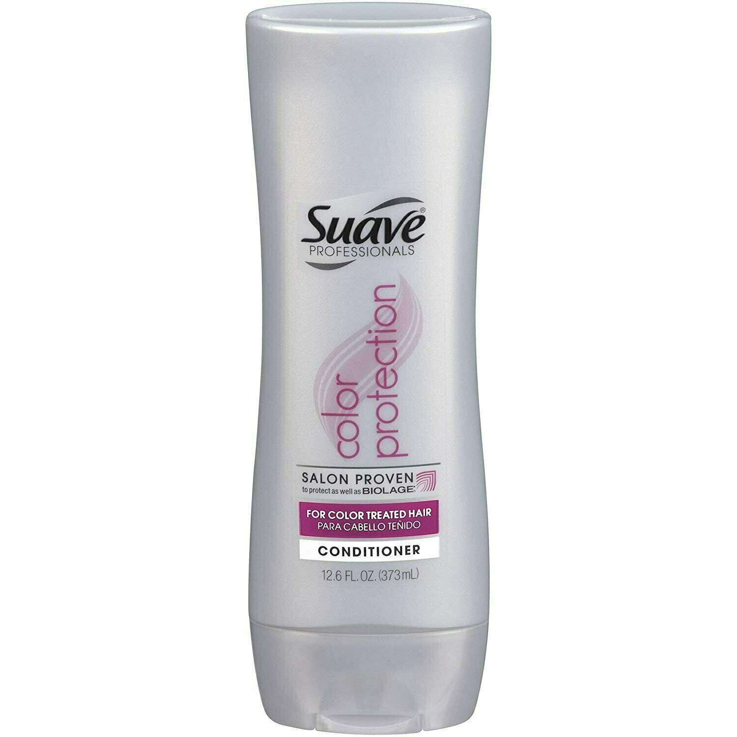 Suave Professionals Color Protection Conditioner Salon Proven, 12.6 oz, 4 Pack