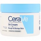 CeraVe SA Moisturizing Cream for Rough and Bumpy Skin 12 Ounce Jar, 2 Pack
