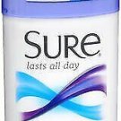 Sure Anti-Perspirant Deodorant Original Solid Regular Scent 1.7 oz (Bulk Pack of 24)
