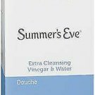 Summer's Eve Douches Extra Cleansing Vinegar & Water - 18 oz, Bulk Pack of 4