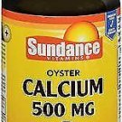 Sundance Vitamins Oyster Calcium 500 mg + D3-60 Caplets, Bulk Pack of 5