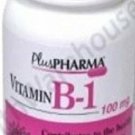 PlusPharma Vitamin B-1 Tablet 100mg 100 ct (6 Pack) Bulk