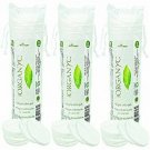 Organyc Certified Organic Cotton Rounds 70 Count (Bulk Pack of 3)