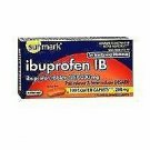 Sunmark Ibuprofen IB 200 mg Coated Caplets Pain Reliever 100 Count, 5 Pack