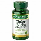 Nature's Bounty Ginkgo Biloba 120 mg 100 ea (Bulk Pack of 4)