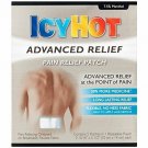 Icy Hot Advanced Relief Pain Relief Patches Long Lasting 5 Each (Bulk Pack of 4)