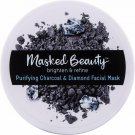 Masked Beauty Purifying Charcoal and Diamond Facial Mask Rinse-Off Facial...