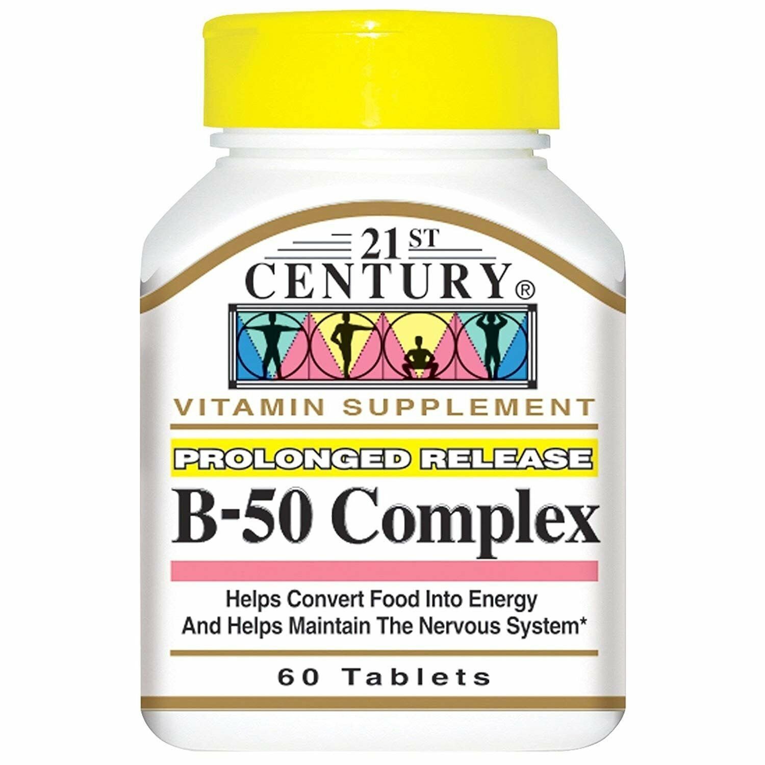 VIT B-50 COMPLEX PR TABS 60