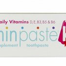 Vitaminpaste Kids Multivitamin Toothpaste Bubblegum Flavor 4.1 oz (Bulk Pack of 24)