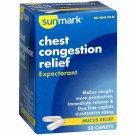 Chest Congestion Relief Expectorant Immediate Release Caplets 50 Count, 5 Pack