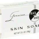 Genuine Black & White Body Bar Soap, Aids in Soothing Skin Problems, 3.5oz(5 PK)
