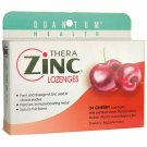 Quantum Health Thera Zinc Lozenges Cherry Flavor Immune Support, 24ct, 6 Pack