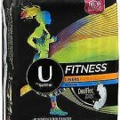 U by Kotex Fitness Regular Liners - 40 ct, Bulk Pack of 6