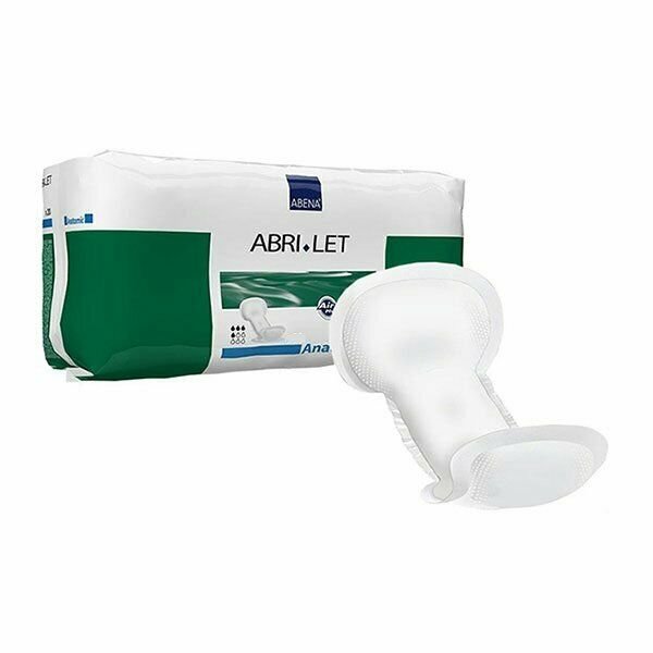 Abri-Let Fluff Pads Without Foil, 8 x 17", 500 ml, 2 Pack