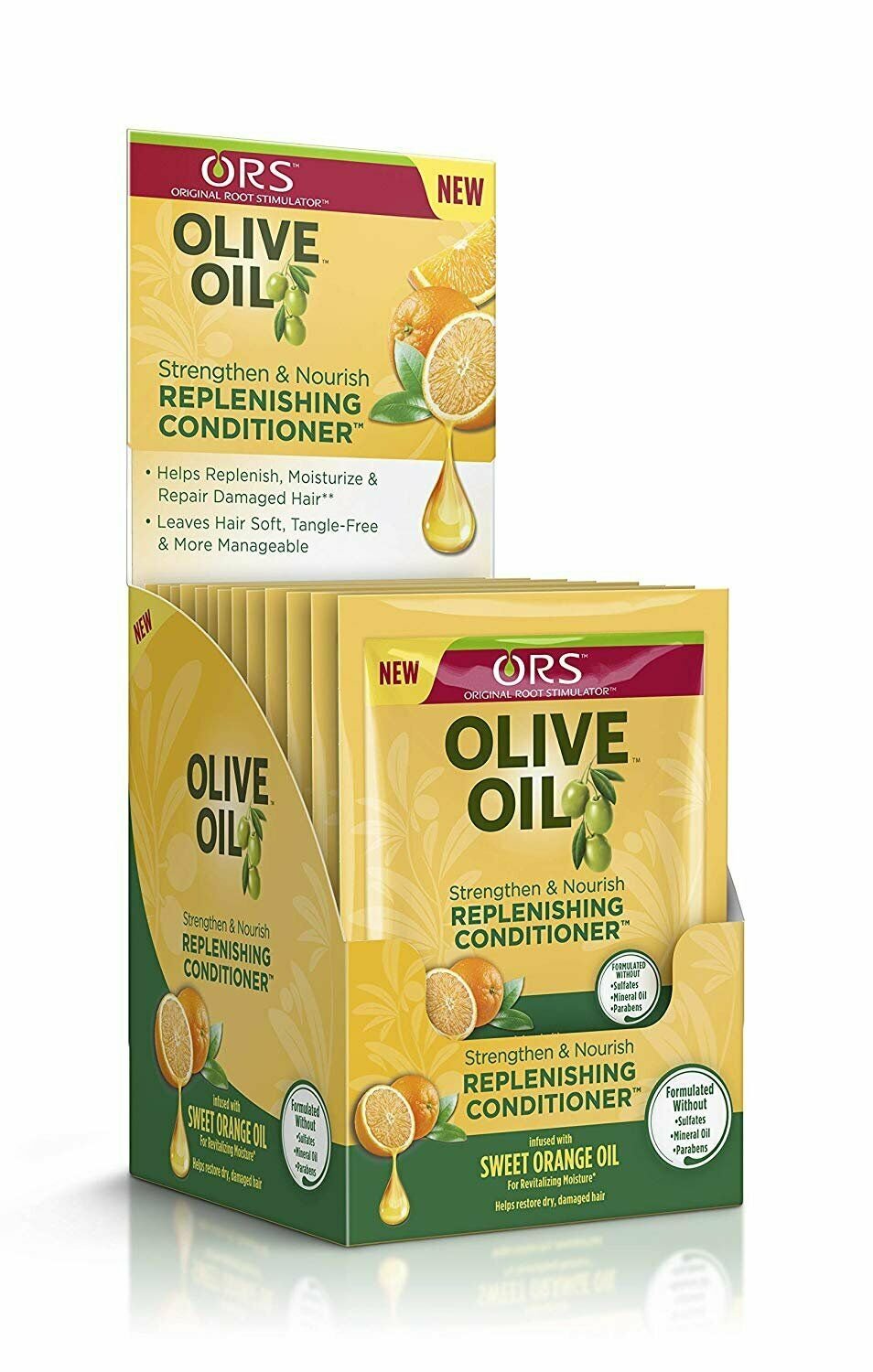 Ors Olive Oil Replenishing Pack 1.75 Ounce (12 Pieces) (51ml)