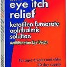 Sunmark Eye Itch Relief Antihistamine Eye Drops - 0.17 OZ, Bulk Pack of 6