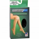 Loving Comfort Knee High Stocking Sheer Compression Medium Black, 1 Pair, 3 Pack
