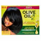 Organic Root Stimulator Olive Oil No-Lye Relaxer Extra Strength 8pc, Kit, 2 Pcks