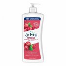St. Ives Repairing Body Lotion Cranberry and Grapeseed Oil 21 oz, Bulk Pack of 4