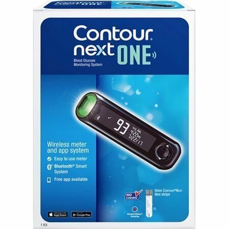 Contour Next One Blood Glucose Monitoring System, Bulk Pack of 5