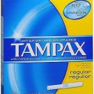Tampax Flushable Applicator Regular Absorbency Tampons - 20 ea., Bulk Pack of 5