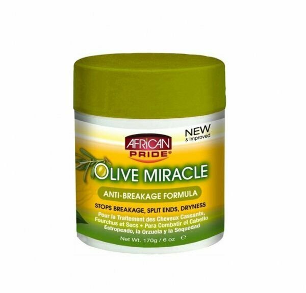 African Pride Olive Miracle Anti-Breakage Formula Hair Treatment 6 oz (12PK)