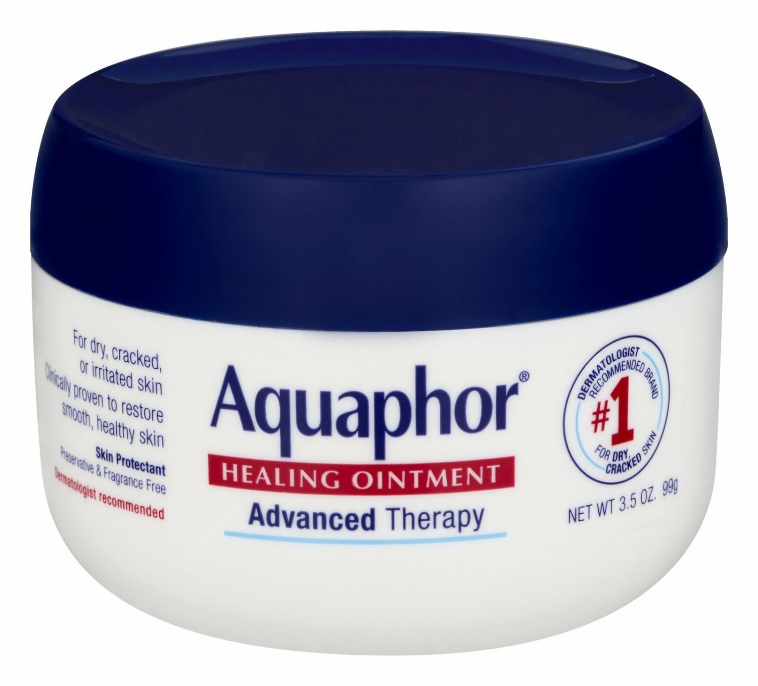 Aquaphor Healing Ointment Advanced Therapy Skin Protectant 3.5 oz (Bulk Pack of 6)