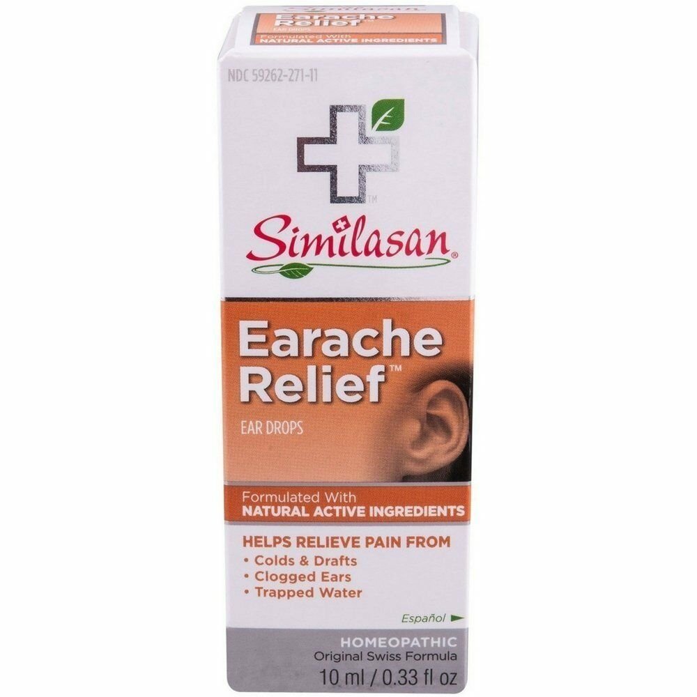 Similasan Earache Relief Ear Drops 10 mL ( 2 pack)