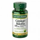 Nature's Bounty Ginkgo Biloba 120 mg Double Strength - 100 Capsules, Bulk Pack of 2