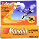 Special pack of 6 WELLSPRING PHARM OTC MICATIN CREAM 0.5 oz