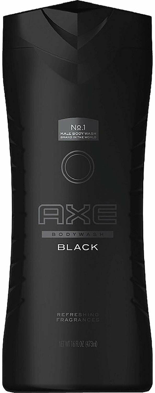 AXE Body Wash Black Relaxing Fragrance for Men Clean & Cool 16 oz (Bulk Pack of 4)