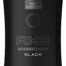 AXE Body Wash Black Relaxing Fragrance for Men Clean & Cool 16 oz (Bulk Pack of 4)