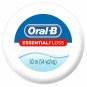 Oral-B Floss Mint Wax Cavity Defense Wax Coating & Shred-resistant, 50m, 6 Pack