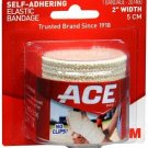 ACE Self-Adhering Elastic Bandage 2 Inch Width Adjustable 1 Each (Bulk Pack of 12)