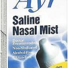Ayr Saline Nasal Mist Moisturizes & Soothes Dry Stuffy Nose 1.69 oz (Bulk Pack of 4)