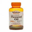 Sundown Naturals Flax Oil, 1000 mg, 100 Softgels (Bulk Pack of 12)