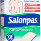 Salonpas Pain Relieving Patches Minor Aches Relief 60 Count (Bulk Pack of 2)