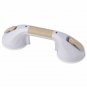 Drive Medical Suction Cup Grab Bar, White and Beige, 12 Inch