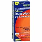 Ibuprofen Oral Suspension Children's Motrin Berry Flavor 4oz Sunmark, 6 Pack