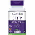 Natrol 5-HTP Fast Dissolve Extra Strength Wild Berry, 100mg, 30 Count, 1 Pack