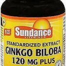Sundance Ginkgo Biloba 120 mg Plus quick Release Capsules 60 Ct (Bulk Pack of 5)