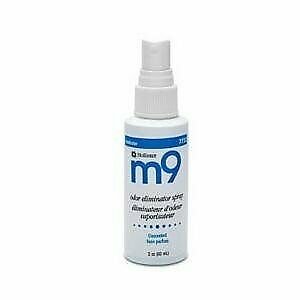 m9 Odor Eliminator Spray, Unscented 2 oz (Bulk Pack of 5)